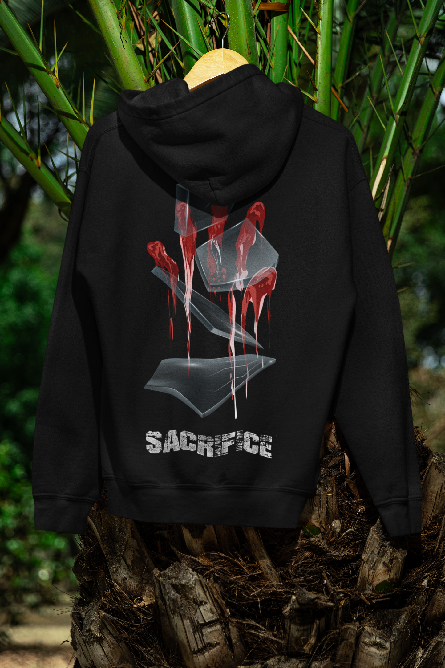 Timeless Sacrifice Oversized Hoodie