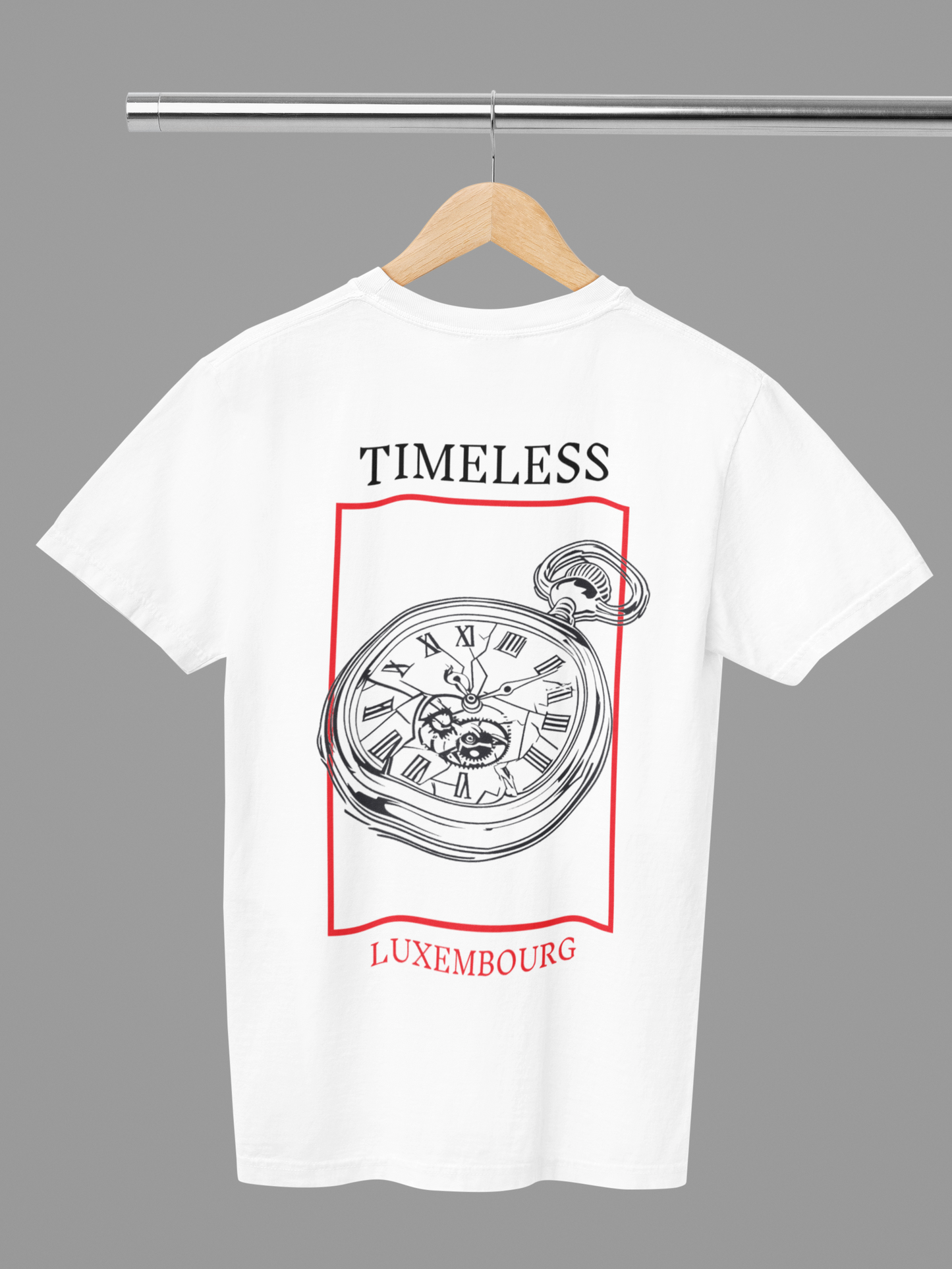 Timeless Pocket Watch Oversized T-Shirt