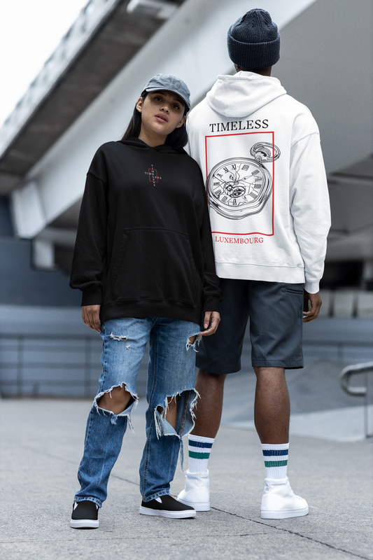 Timeless Pocket Watch Oversized Hoodie